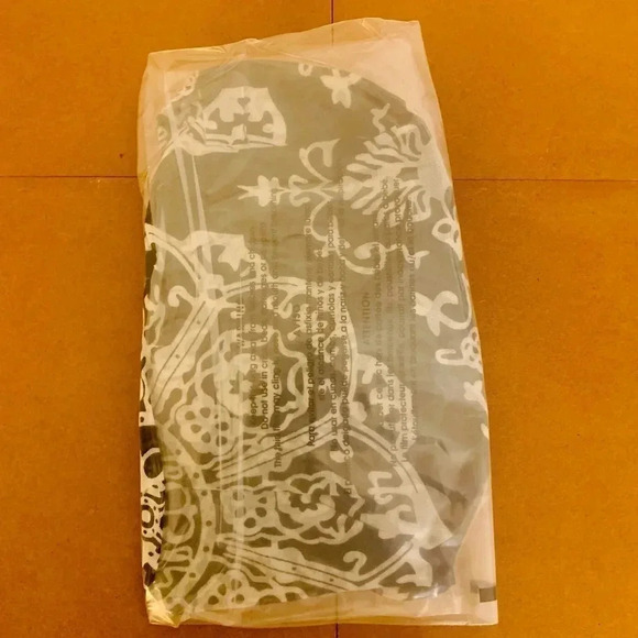 INC Women Printed Ruffled Sheer Peasant Top Henna Emblem Size Petite Large - Picture 7 of 7